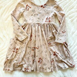 Charming Floral Kids Dress